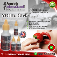 YOHIMBINA ESTIMULO HOT GOTAS NATURAL DAMAS Y CABALLEROS 931568025